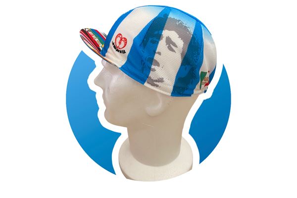 Cappello da Ciclismo ABC Anaclerico Sport Bike Club D10S  In bici per la T.I.N. ABC ANACLERICO SPORT BYKE CLUB | Cappelli da Ciclismo | MARADONACAP-